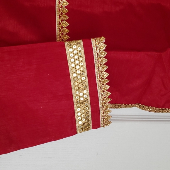 Pakistani/Indian formal Raw silk Shalwar kameez FINAL PRICE - Picture 6 of 14